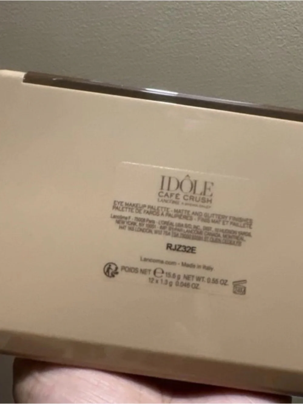 2025 Lancome Idole Cafe Crush Eye Makeup Platte Eyeshadow Full Size Ori. $75